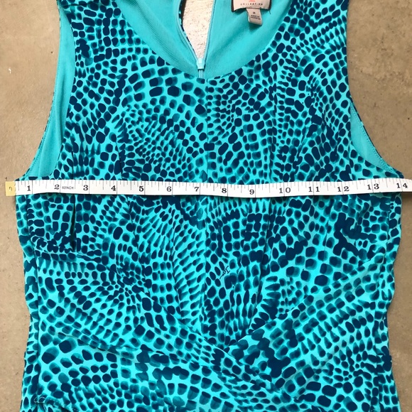 Banana Republic x Issa London Blue Wrap Midi Dress - Picture 4 of 10